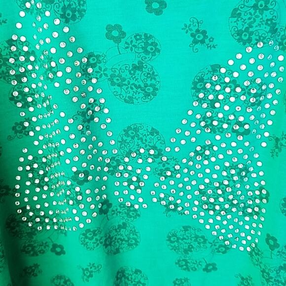 Disney's Minnie Mouse Turquoise Tank Top - Picture 3 of 5